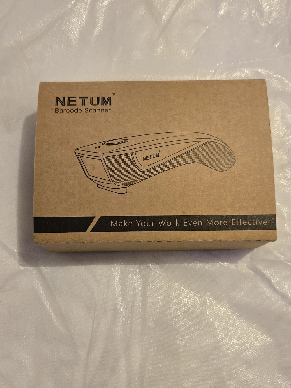 Brown Barcode Scanner - Portable Electronics